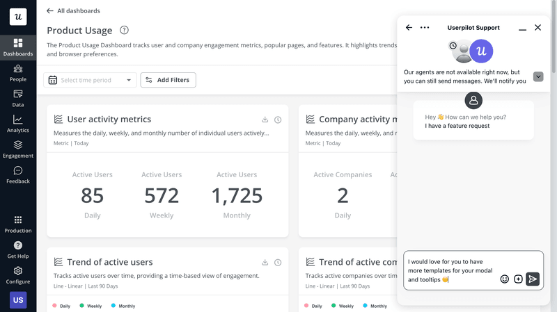 Userpilot chatbot