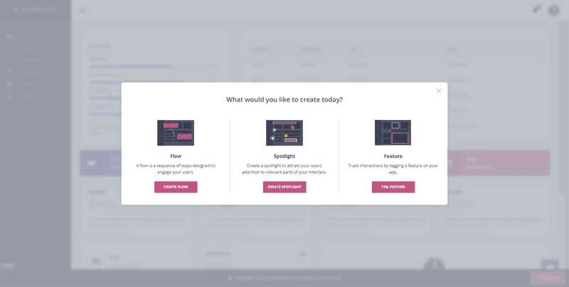 построитель потока userpilot