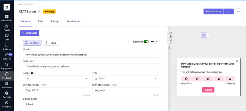 userpilot-csat-survey