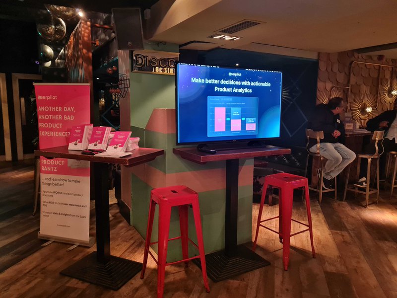 Userpilot feedback kiosk.