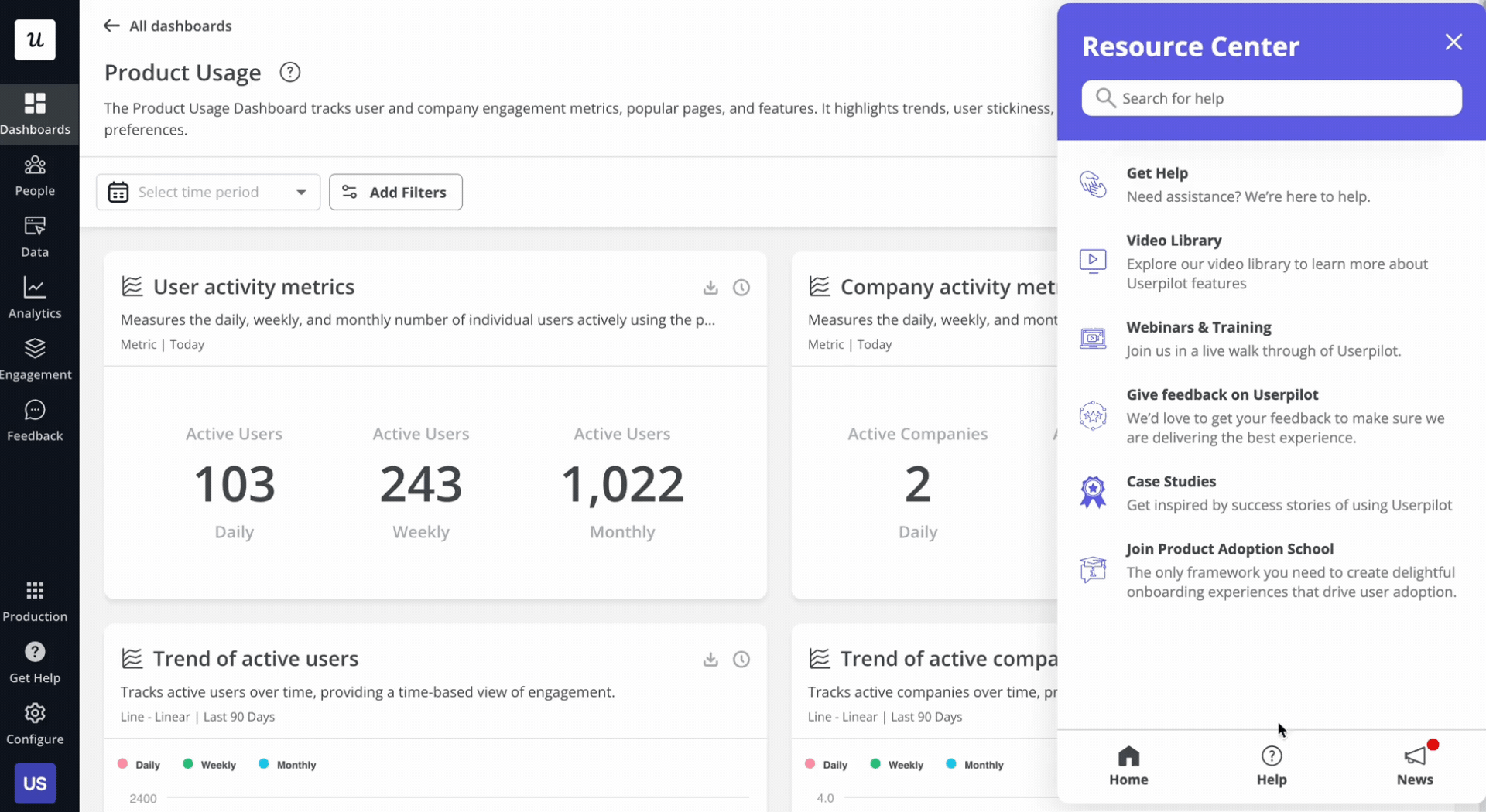 See-how-Userpilot-organizes-the-information-by-features-and-support-options