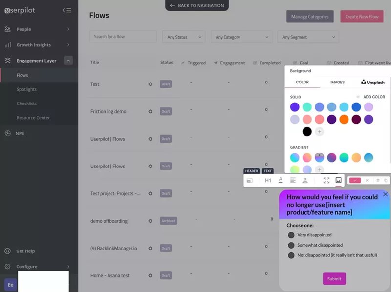 userpilot-product-market-fit-survey-example-in-app-nps-survey