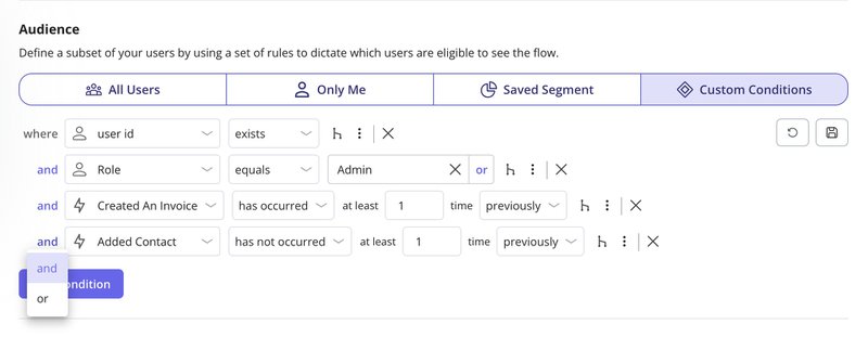 Userpilot segmentation
