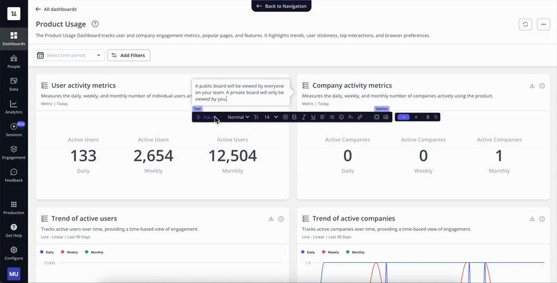 SaaS AI tools: Userpilot for product growth automation