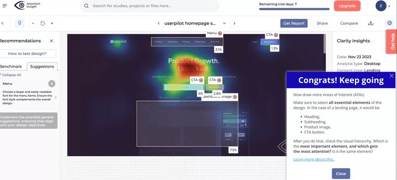 Attention Insight gamification