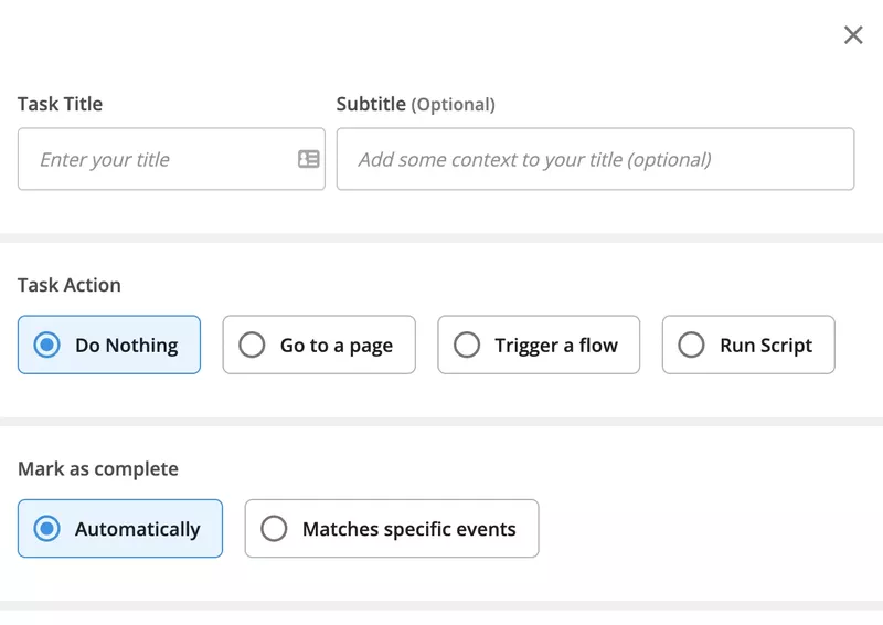 Build checklists and improve first-time user experiences with Userpilot