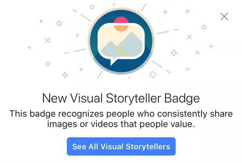 Facebook gamification badges