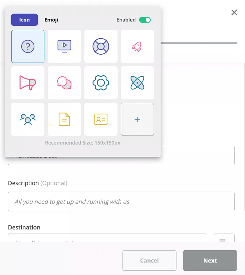Userpilot-custom-icons-customer-service-knowledge-base