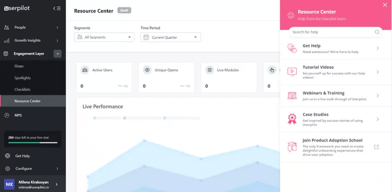 Userpilot-resource-center-customer-lifecycle-management