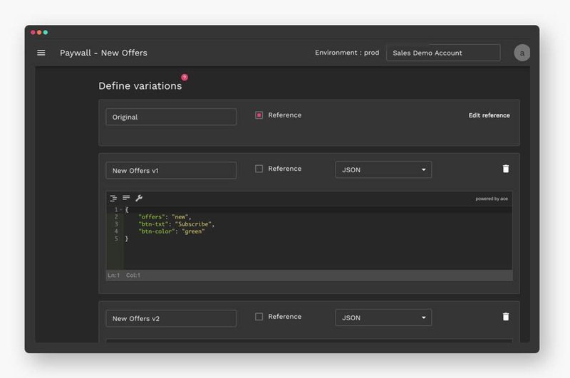 AB Tasty A/B testing tool