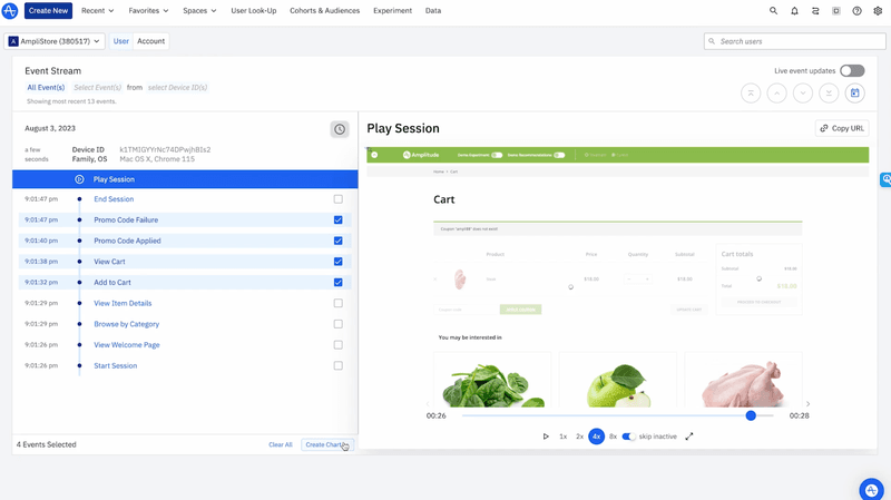amplitude session replay tools