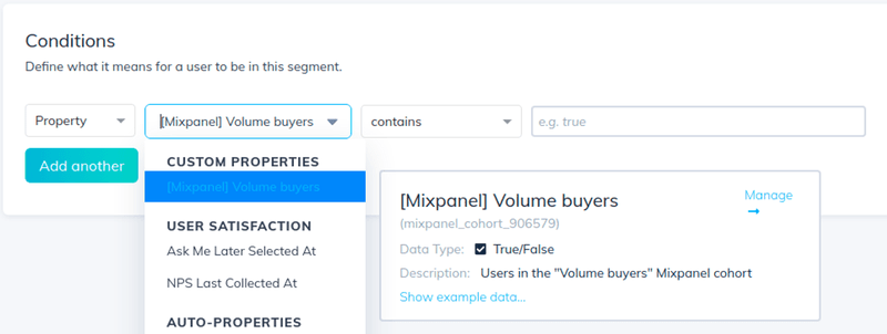 Mixpanel integrations: Appcues