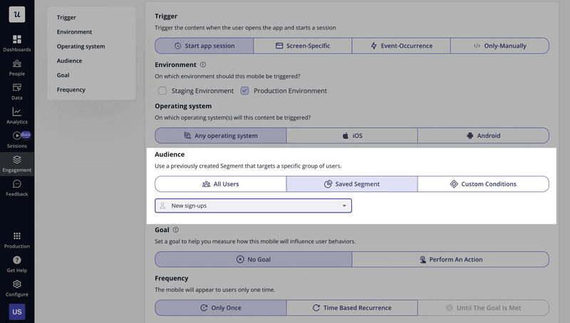 Create native mobile app experiences with Userpilot.