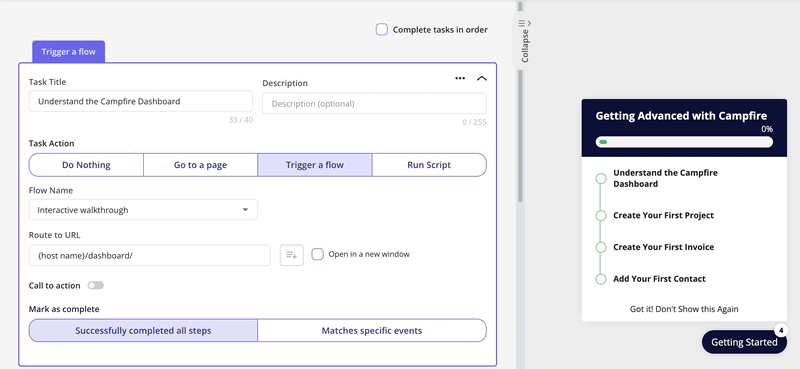 userpilot checklist