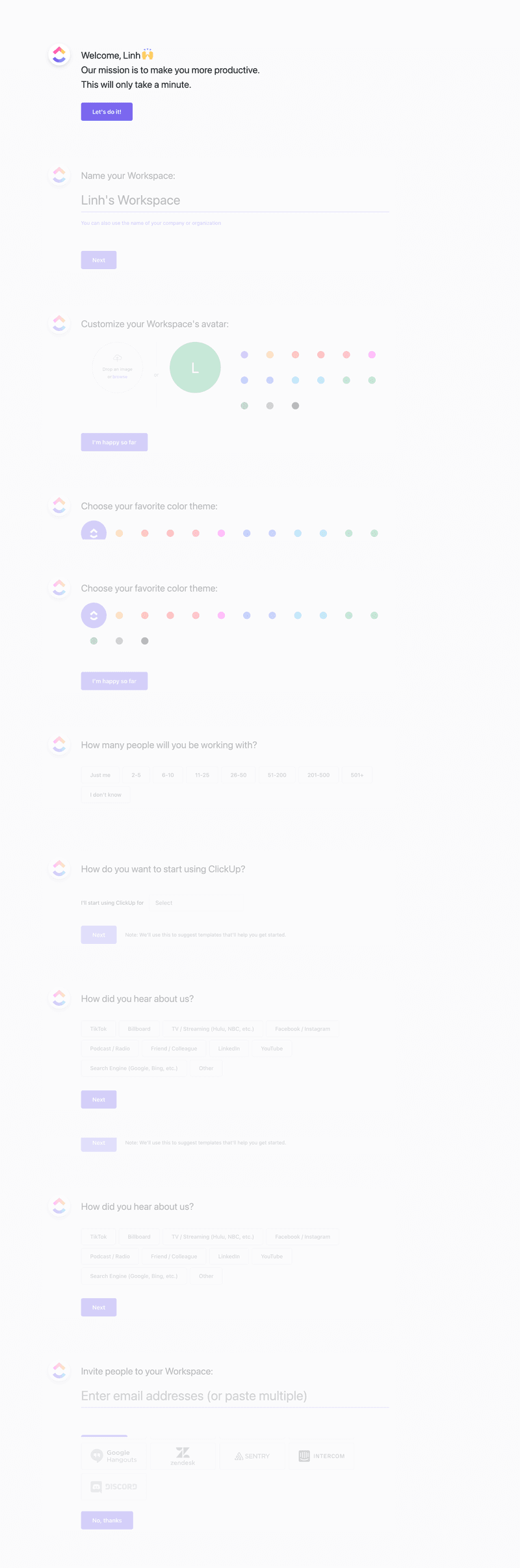 clickup-welcome-survey