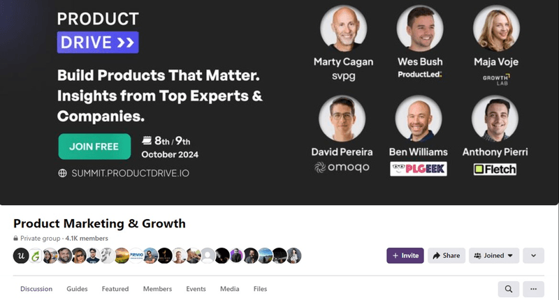 build an online community