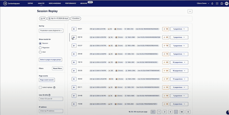 contentsquare logrocket competitors