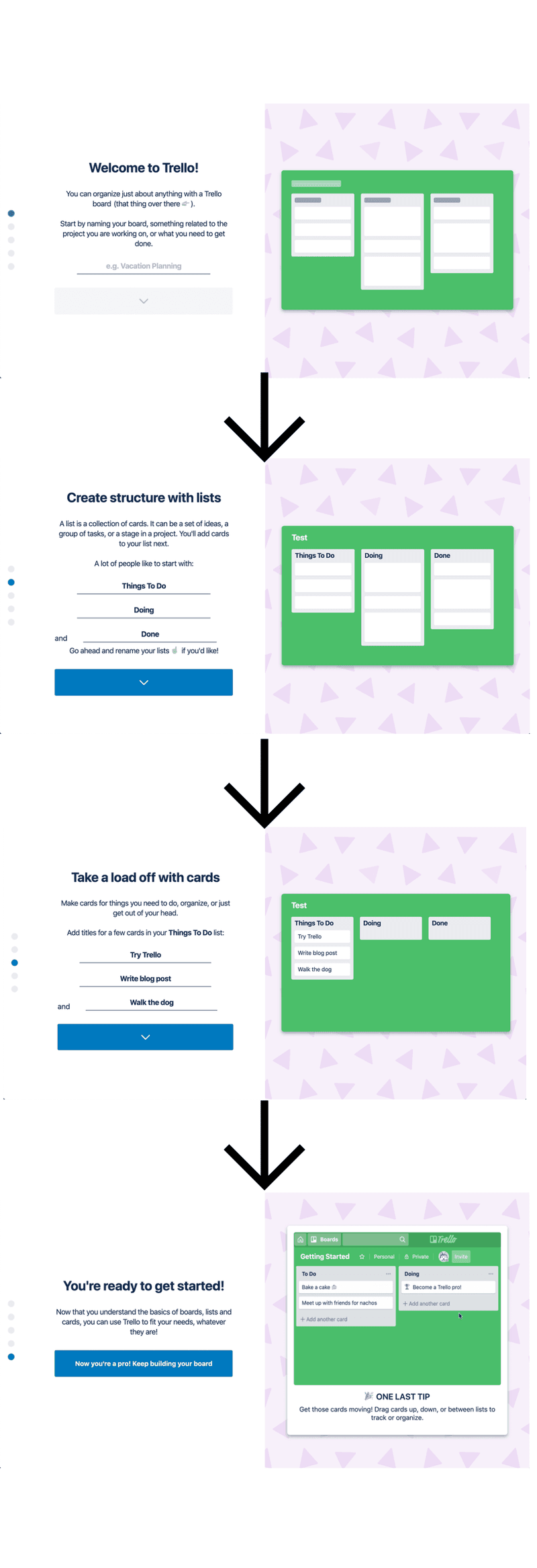 trello contextual onboarding