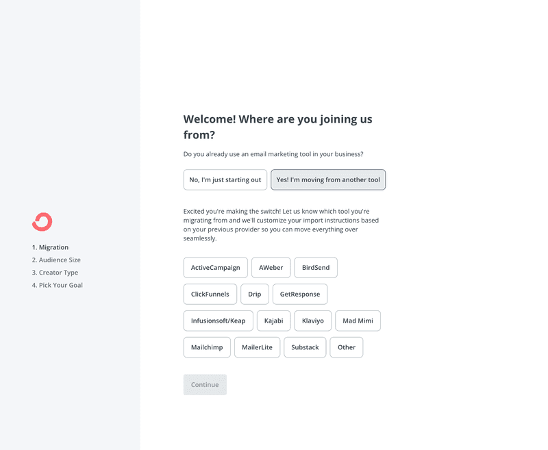 convertkit-onboarding-personalized-customer-service