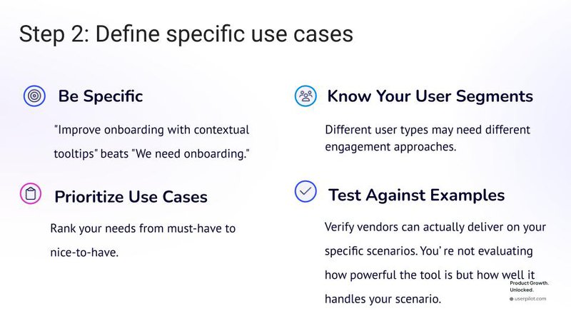 use cases for choosing user engagement platform