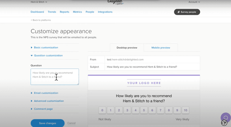 nps software delighted
