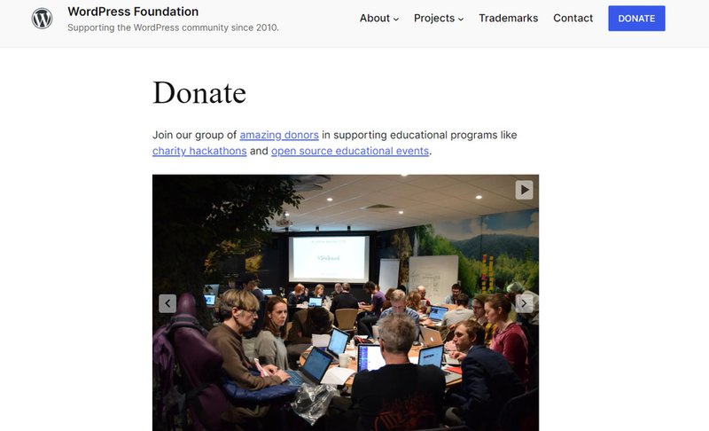 WordPress monetization through donations