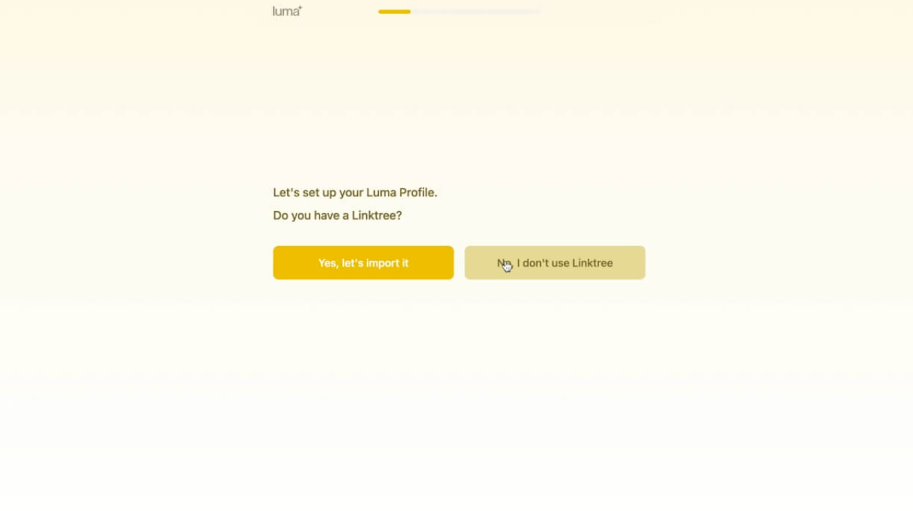 Luma provides guidance for setting up their profile in bits.