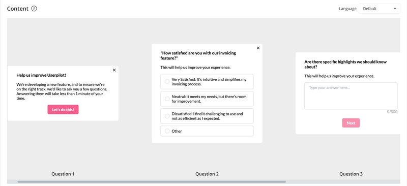 feature research survey