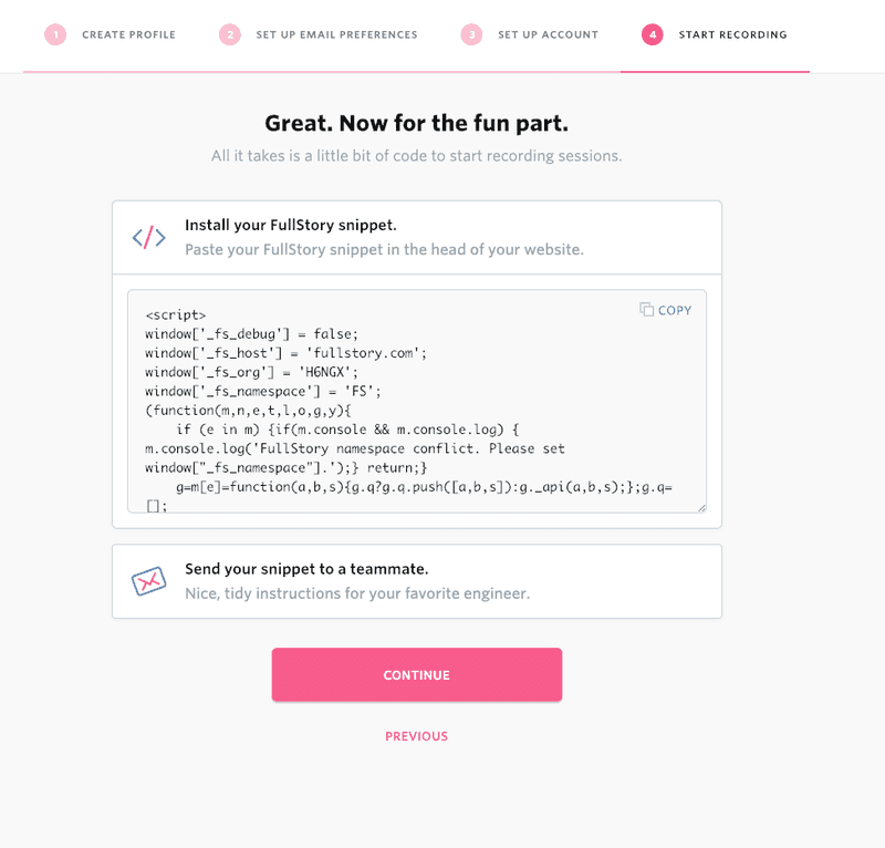 JS snippet