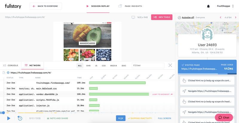 fullstory session replay tools