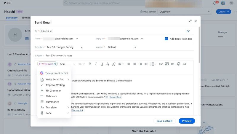gainsight px email marketing automation tools