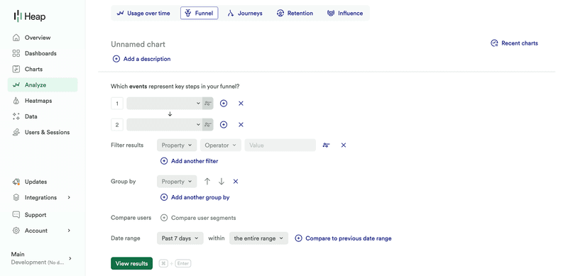 Analytics on Heap