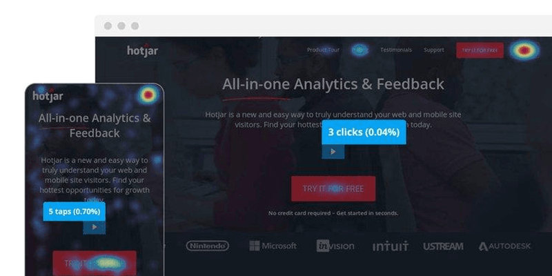 hotjar-click-maps-product-marketing-tools
