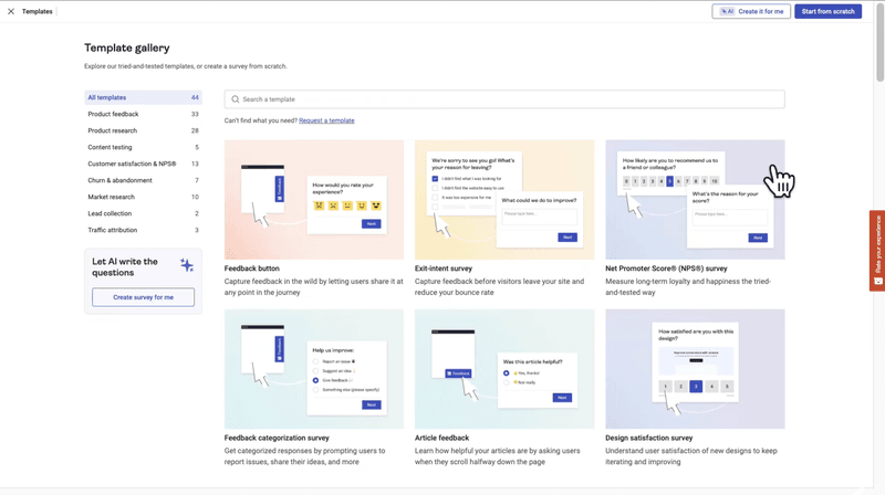 hotjar product research tools
