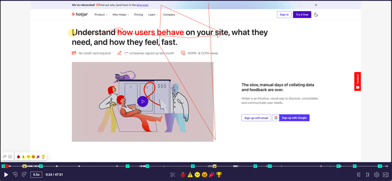 hotjar logrocket competitors