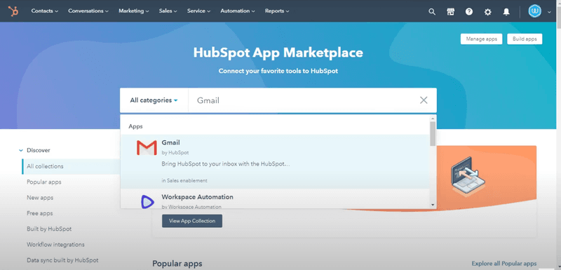 HubSpot App Marketplace
