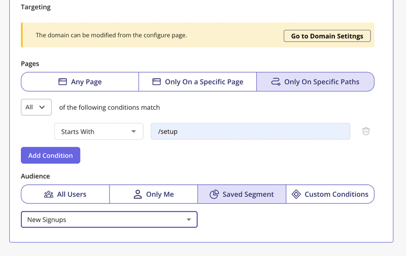 Userpilot-audience-targeting