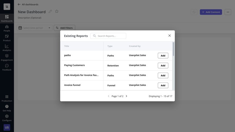 userpilot reports