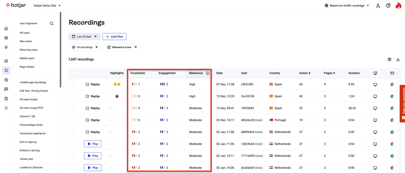 hotjar as as one of the mixpanel alternatives