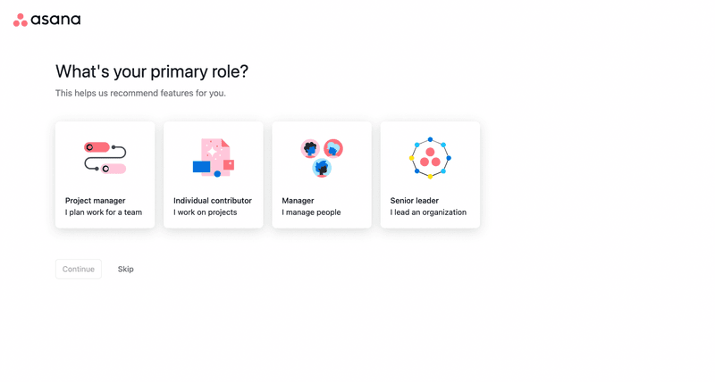 GTM strategy examples: Asana