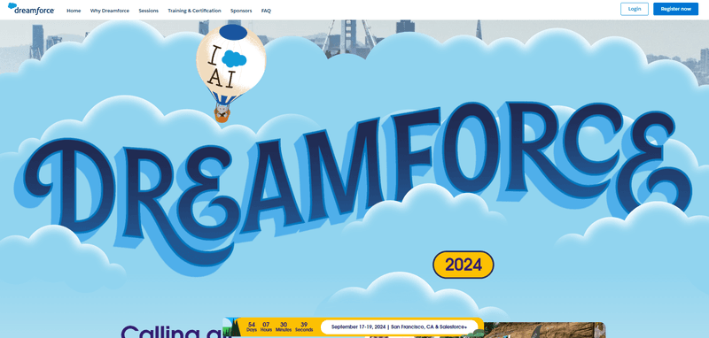 Salesforce’s Dreamforce conference