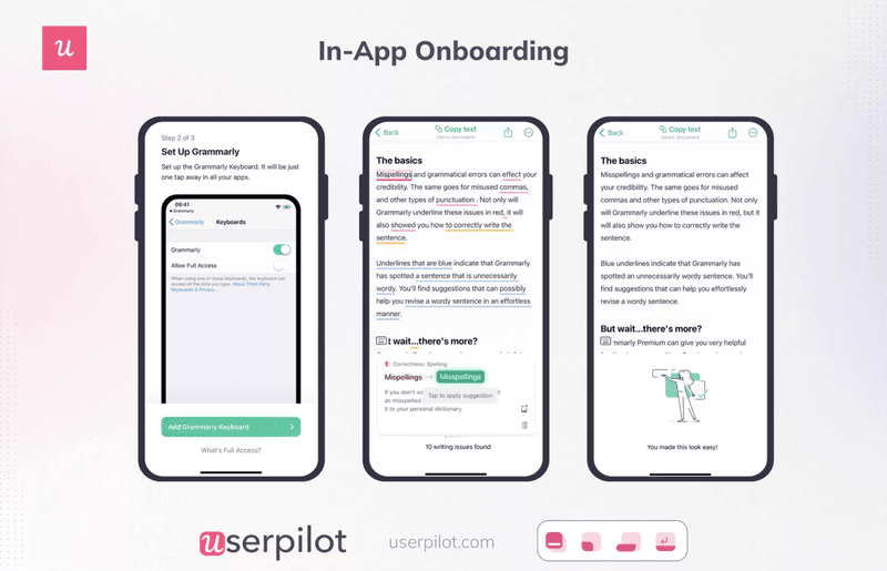 Grammarly user onboarding teardown