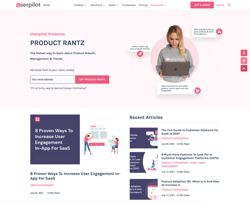 Userpilot Product Rantz