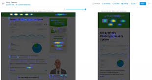 Crazy Egg heatmap dashboard