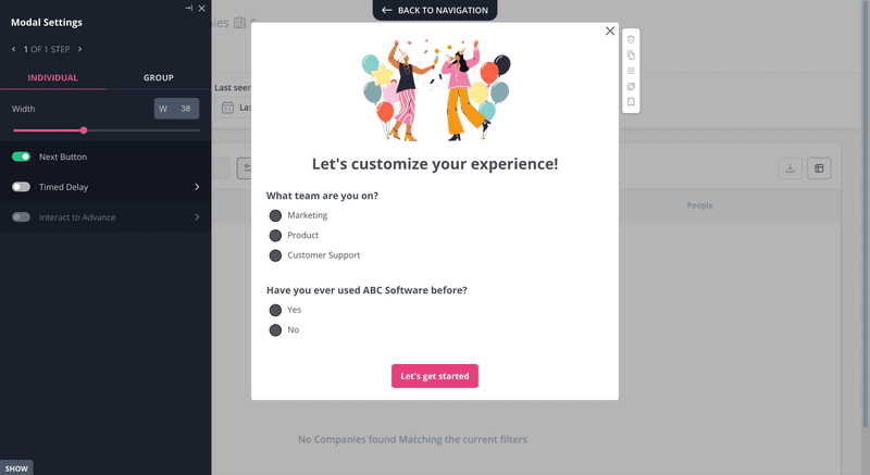 In-app-customer-survey-frictionless-customer-onboarding