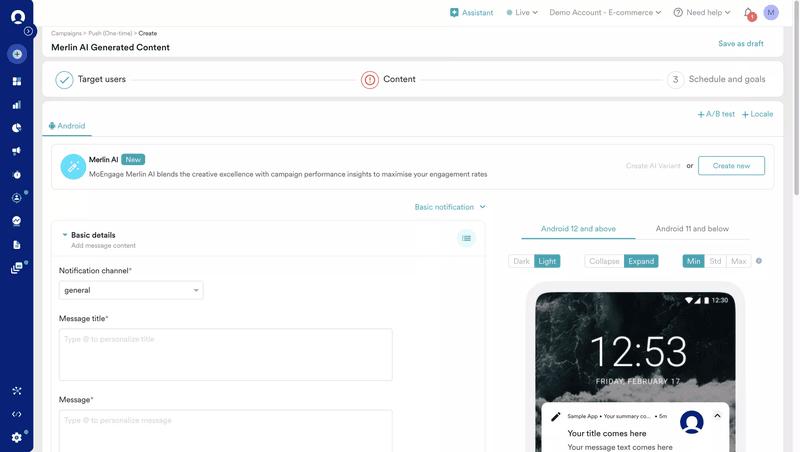 MoEngage can help you maximize user engagement with its AI-driven engagement strategy.