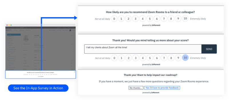 Customer feedback platform: InMoment
