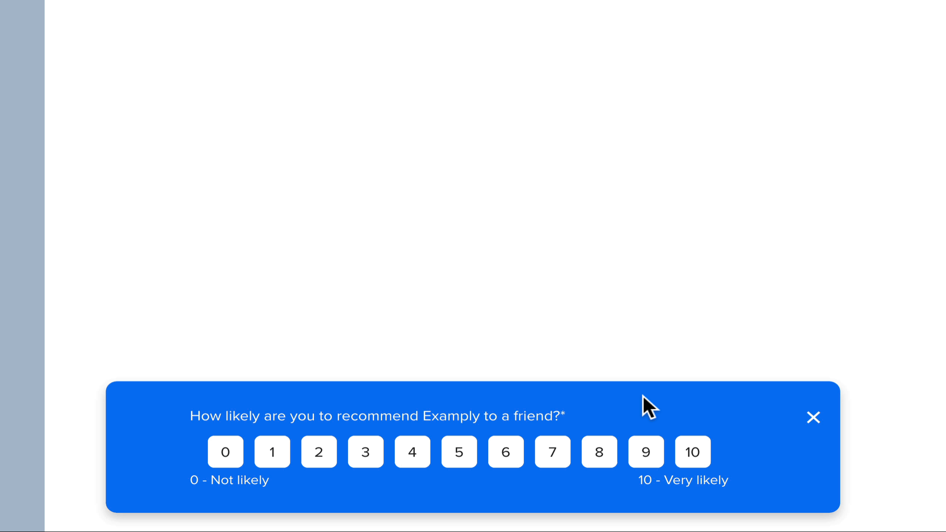 Surveys can be delivered on web, iOS, or Android