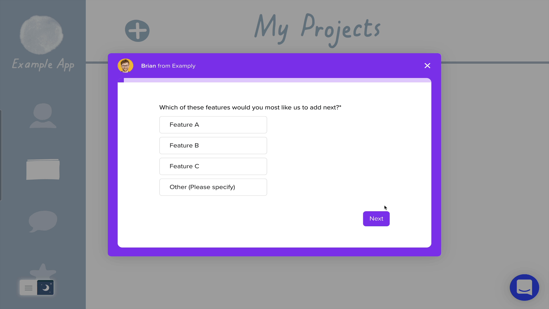 Use data-powered follow up questions to get more insights from your NPS survey.
