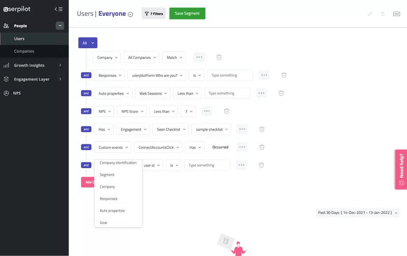 user segmentation based on jobs to be done